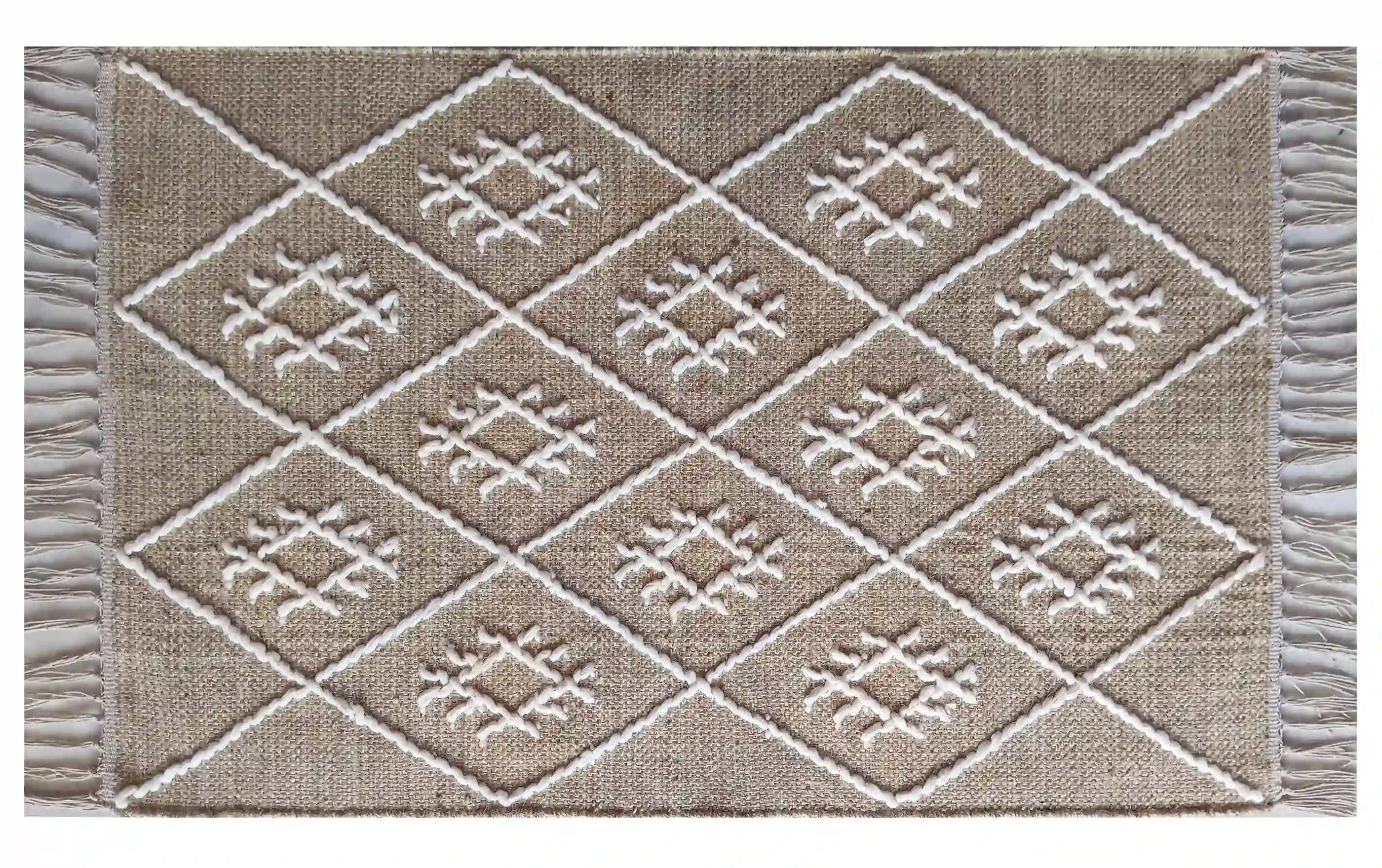 Hand Woven Wool Jute Rugs